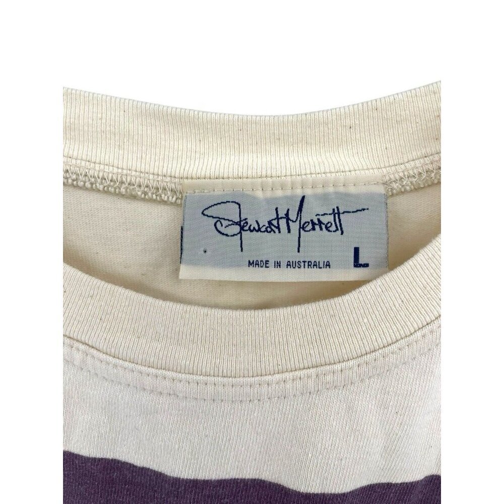 Vintage Stewart Merrett Australian Shirt Koala Long Sleeve Crew Neck Size Large - Picture 4 of 16